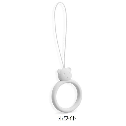 リングストラップ ホールドリング 同色2個セット スマホリング クマ ベアー 商品画像5