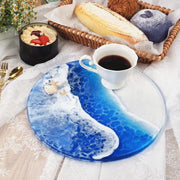 シリコンモールド レジン型 ハンドメイド 手芸用品 DIY 円形 丸 大きめ 直径30cm UVレジン レジンモールド 丸プレート サークル クラフトパーツ 手作り作品 抜き型 シリコン型