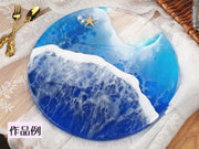シリコンモールド レジン型 ハンドメイド 手芸用品 DIY 円形 丸 大きめ 直径30cm UVレジン レジンモールド 丸プレート サークル クラフトパーツ 手作り作品 抜き型 シリコン型