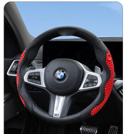 ステアリングカバー ハンドルカバー 車 自動車 カーアクセサリー カー用品 車用品 内装用品 ハンドル グリップ カバー 汚れ防止