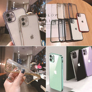iPhoneケース カバー スマホケース 軽量 薄型 スリム 耐衝撃 カメラ 背面保護 クリア 透明 ソフト 14ProMax