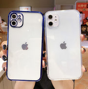 iPhoneケース カバー スマホケース 軽量 薄型 スリム 耐衝撃 カメラ 背面保護 クリア 透明 ソフト 14ProMax