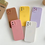 iPhoneケース アイフォンケース スマホカバー シンプル 無地 単色 ベーシック 定番 マット カラフル ソリッドカラー おしゃれ かわいい 背面保護 傷防止 スマートフォンケース アイフォーン用 iPhone14 13 12