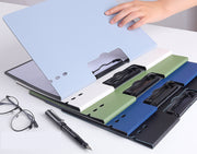 クリップボード バインダー 横型 縦型 クリップファイル A4 二つ折り シンプル ビジネス 文具 オフィス 事務用品 資料整理 紙バサミ ホルダー ヨコ よこ タテ たて 日用品雑貨 文房具