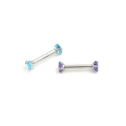 ボディピアス ストレートバーベル 16G 1個 レディース アクセサリー 軟骨 耳たぶ イヤーロブ ヘリックス トラガス 舌 セカンドピアス つけっぱなし ラインストーン へそ インナーコンク アウターコンク リップ 口 眉 片耳 ヘソ 臍 16ゲージ 1.2mm ビジュー ブラック ピンク ブルー シンプル おしゃれ 女性 メンズ プレゼント ギフト 贈り物 誕生日 記念日
