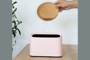 卓上ゴミ箱 ダストボックス ごみ入れ くず入れ デスク オフィス 勉強机 子供部屋 テーブル 小さめ 小ぶり かわいい シンプル おしゃれ 洗面所 小型 コンパクト メイク キッチン ダイニング 寝室 ベッドルーム 小物入れ