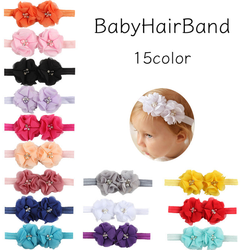ヘアバンド ヘッドバンド ヘアアクセサリー ベビー用 赤ちゃん 子供用 商品画像