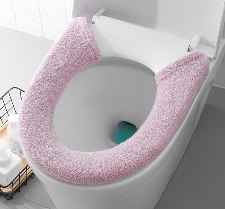 便座カバー トイレカバー U型 スナップボタン留め 装着簡単 トイレ用品 商品画像3