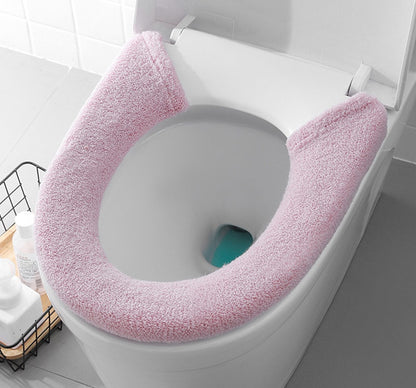 便座カバー トイレカバー U型 スナップボタン留め 装着簡単 トイレ用品 商品画像3