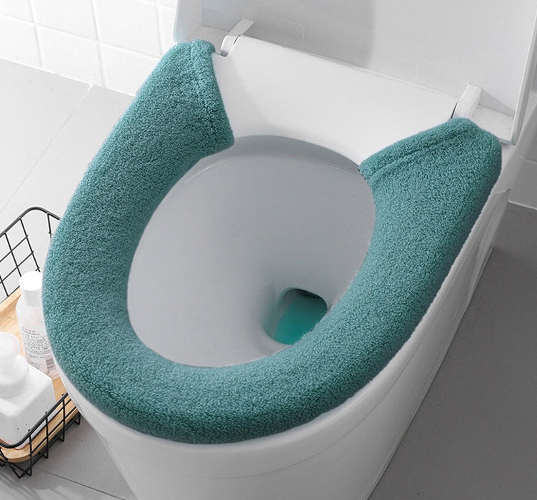 便座カバー トイレカバー U型 スナップボタン留め 装着簡単 トイレ用品 商品画像4