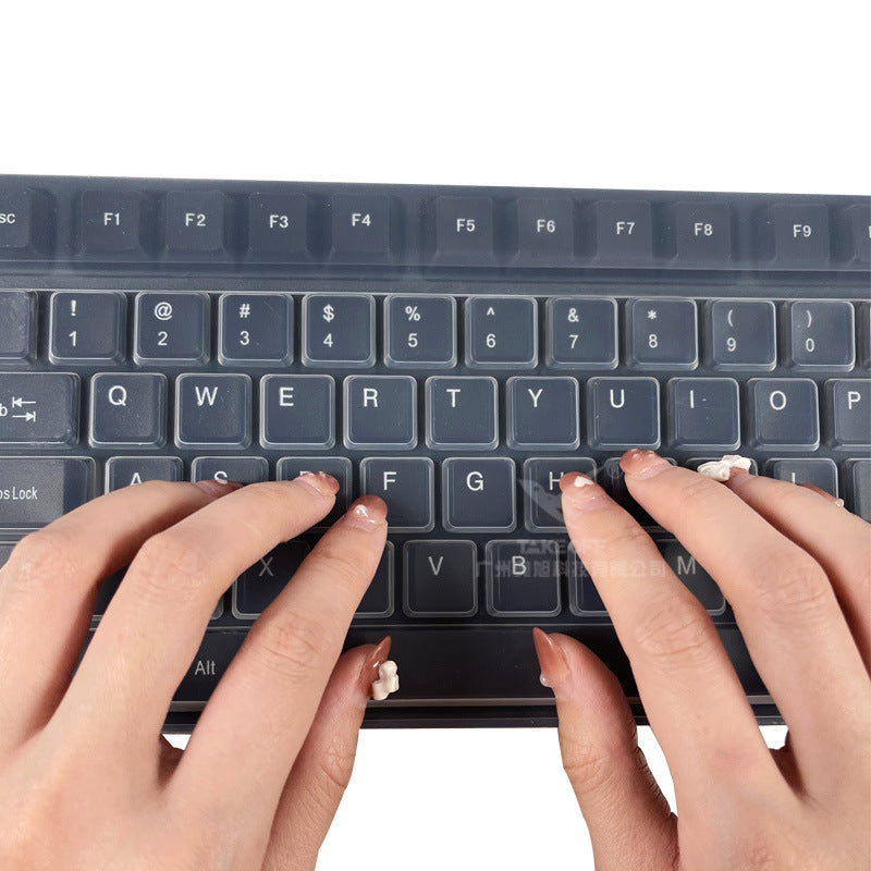 デスクトップ用キーボードカバー 保護カバー 汚れ防止 防水 防塵 ソフトカバー 商品画像2
