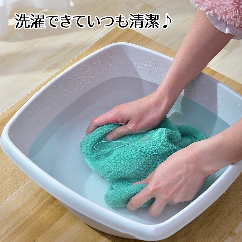 便座カバー トイレカバー O型 丸洗い 洗える 取っ手付き 商品画像3