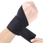 手首サポーター 片手用 大人 スポーツ用品 リストサポーター 指穴付き 保護 固定 面ファスナー 通気性