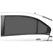 車用サンシェード 2枚セット カー用品 網戸 防虫ネット 車中泊 アウトドア メッシュカーテン ウインドーネット 日除け 虫よけ 運転席 助手席 後部座席 前部座席 蚊帳 ブラック