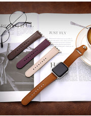 腕時計用ベルト apple watch用バンド アップルウォッチ用 レザー 本革 交換ベルト 交換バンド 付け替え シンプル