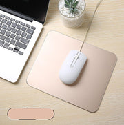マウスパッド 金属製 アルミニウム合金 四角 スクエア型 薄型 スリム パソコン PC 周辺機器 無地 シンプル おしゃれ スタイリッシュ 会社 オフィス リモートワーク マウス用パット