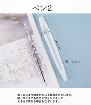 シリコンモールド レジン型 抜き型 ボールペン用 替え芯 ハンドメイド シリコン 樹脂粘土 DIY 手作り 手芸 クラフト