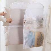 枕干しネット 洗濯用品 メッシュ 通気性 平干し クッション 座布団 ぬいぐるみ 干す 吊るす 乾燥 物干し ピローネット 省スペース 便利