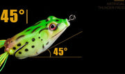 フロッグ 5個セット 釣り用品 フィッシング ソフトルアー カエル 5g 8g 13g トップウォーター ブラックバス 雷魚