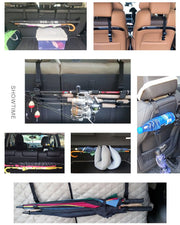 車内フック カーアクセサリー シートフック 車内収納 収納フック 傘ホルダー ドリンクホルダー カー用品 フック 荷物 車 傘 ドリンク