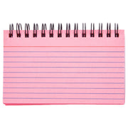 メモ帳 単品 1冊 リングメモ リングノート ミニサイズ 約50枚 50ページ 横書き 罫線 ミシン目入り 文房具 文具 おしゃれ かわいい 学生 オフィス 家庭 仕事 備忘録 持ち歩き コンパクト 事務用品