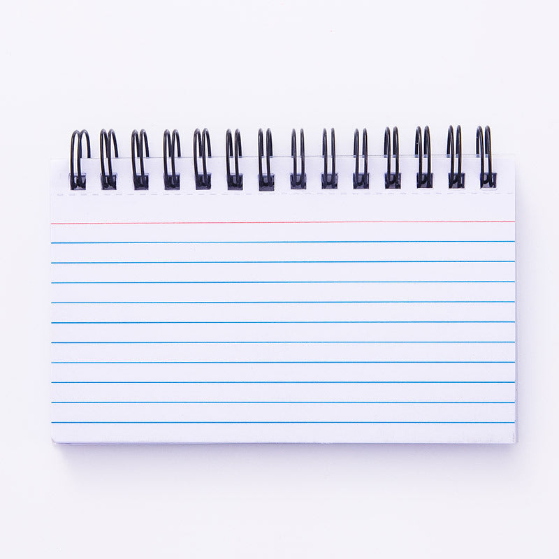 メモ帳 単品 1冊 リングメモ リングノート ミニサイズ 約50枚 50ページ 横書き 罫線 ミシン目入り 文房具 文具 おしゃれ かわいい 学生 オフィス 家庭 仕事 備忘録 持ち歩き コンパクト 事務用品