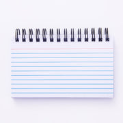 メモ帳 単品 1冊 リングメモ リングノート ミニサイズ 約50枚 50ページ 横書き 罫線 ミシン目入り 文房具 文具 おしゃれ かわいい 学生 オフィス 家庭 仕事 備忘録 持ち歩き コンパクト 事務用品