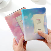 ポケット式アルバム フォトホルダー コレクトブック トレカケース ファイル 推し活 収納 オタ活 推し カラー コレクトケース チェキ 写真 フォト 思い出 アニマル フラワー 星空 デザイン豊富 かわいい おしゃれ
