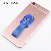 スマホストラップ ハンドストラップ 携帯ストラップ スマートフォンアクセサリー スマホ 携帯 指 落下防止 取り外し