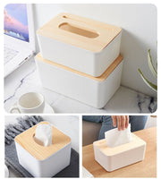 蓋つきティッシュボックス ティッシュケース ティッシュ入れ トイレットペーパー入れ ナチュラル 木目 インテリア雑貨 四角形 長方形 円形 蓋あり 簡単 便利 お洒落 シンプル 収納小物 インテリア小物