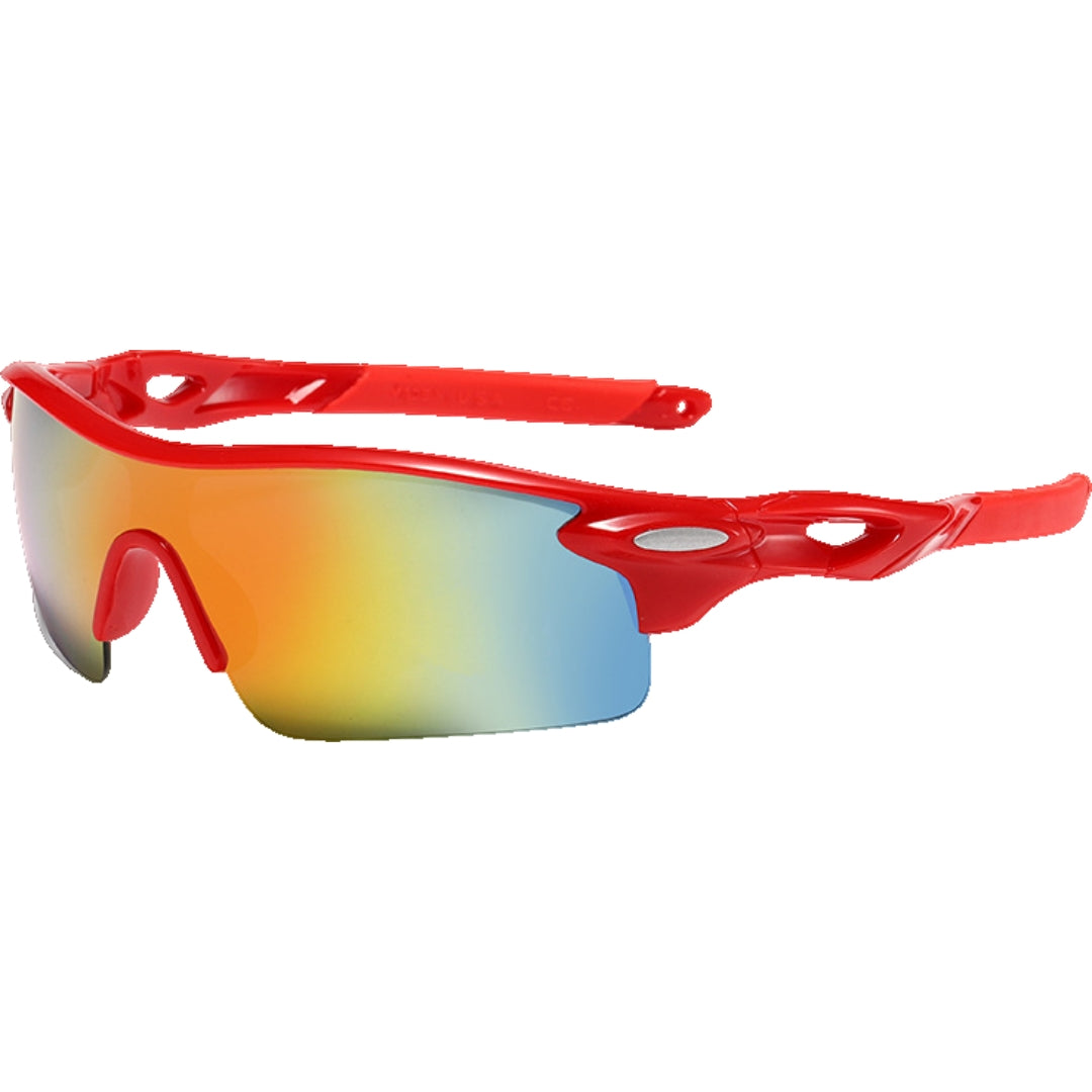 スポーツサングラス メンズ UV400 紫外線対策 日よけ 日除け メガネ 伊達眼鏡 軽量 おしゃれ カッコいい スタイリッシュ スポーティー ゴルフ 自転車 テニス 釣り アウトドア 野球 ランニング 男性用