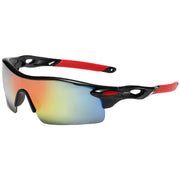 スポーツサングラス メンズ UV400 紫外線対策 日よけ 日除け メガネ 伊達眼鏡 軽量 おしゃれ カッコいい スタイリッシュ スポーティー ゴルフ 自転車 テニス 釣り アウトドア 野球 ランニング 男性用
