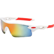 スポーツサングラス メンズ UV400 紫外線対策 日よけ 日除け メガネ 伊達眼鏡 軽量 おしゃれ カッコいい スタイリッシュ スポーティー ゴルフ 自転車 テニス 釣り アウトドア 野球 ランニング 男性用
