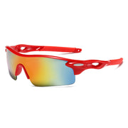スポーツサングラス メンズ UV400 紫外線対策 日よけ 日除け メガネ 伊達眼鏡 軽量 おしゃれ カッコいい スタイリッシュ スポーティー ゴルフ 自転車 テニス 釣り アウトドア 野球 ランニング 男性用