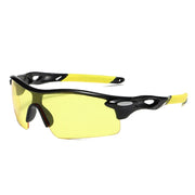 スポーツサングラス メンズ UV400 紫外線対策 日よけ 日除け メガネ 伊達眼鏡 軽量 おしゃれ カッコいい スタイリッシュ スポーティー ゴルフ 自転車 テニス 釣り アウトドア 野球 ランニング 男性用