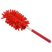 ハンディモップ 同色2個セット お掃除モップ ダスターモップ 伸縮式 伸びる ロング マイクロファイバーモップ 繰り返し使える 洗える 掃除道具