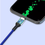 3in1 USBケーブル 充電ケーブル iPhone Android Type-C Micro USB 1.2ｍ 3種コネクタ 充電コード スマホ 携帯 タブレット
