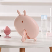 卓上ミラー 卓上鏡 化粧鏡 インテリア雑貨 ウサギ型 クマ型 アニマル 動物 シンプル かわいい おしゃれ ドレッサー メイクミラー コンパクト 持ち運び