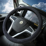 ハンドルカバー ステアリングカバー 車 トラック 大型 カー用品 内装 滑り止め グリップ おしゃれ スタイリッシュ 簡単装着
