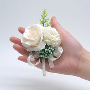 ブートニア ブライダル 結婚式 造花 フェイクフラワー クリップ ピン ポケット コサージュ かわいい きれい おしゃれ フォーマル ウェディング 男性 女性 ずれにくい