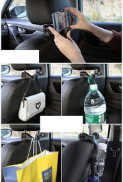 スマホホルダー シートフック カーフック 車用 車載 カーアクセサリー 収納グッズ 収納用品 ケータイホルダー 便利