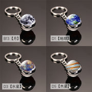キーホルダー キーリング バッグチャーム レディース メンズ アクセサリー ボール型 宇宙 惑星 銀河 スター プラネット ファッション小物 雑貨 おしゃれ お洒落 大人 子供 子ども こども 女性 婦人 男性 紳士 女の子 男の子 男女兼用 プチギフト 贈り物