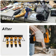 工具収納ラック 電動工具収納ラック ドリルホルダー 収納 ラック 工具収納 壁掛け 壁 ツールキャビネット 工具 道具 整理 ツールラック ウォールラック