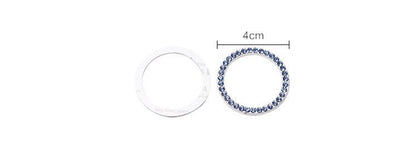 カーステッカー カー用品 カーアクセサリー リング ラインストーン スタートボタン 商品画像5