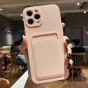 iPhoneケース iPhoneカバー スマホケース スマホカバー カードホルダー付き 背面保護 傷予防 傷防止 iPhoneX XS XR XSMAX 7Plus 8Plus iPhon11 11Pro 11ProMax iPhone12 12Pro 12ProMax 12mini iPhone13 13Pro 13ProMax 13mini 保護カバー 携帯ケース アイフォンカバー スマートフォンカバー シンプル