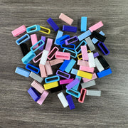 腕時計ベルトループ 20mm シリコン 同色4個セット スマートウォッチ ウォッチベルトリング バンドループ 遊環 交換 修理 リペア イメチェン アクセントカラー カラバリ豊富