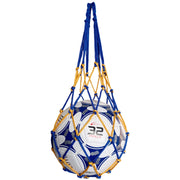 ボールネット ボールバッグ ボール入れ 収納 球 サッカー バスケット バレー フットサル ドッジボール 球技 網袋 手提げ 持ち運び 持ち歩き 落下防止 バイカラー