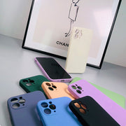 iPhoneケース スマートフォンケース スマホカバー 携帯カバー 無地 ソフト 背面保護 傷防止 カラバリ豊富 アップル シンプル かわいい おしゃれ 男女兼用 男性用 女性用 アイフォン アイフォーン
