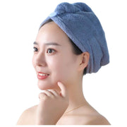 タオルキャップ ヘアキャップ ヘアドライタオル ヘアターバン レディース コーラルフリース 吸水 速乾 厚手 ふわふわ 柔らかい