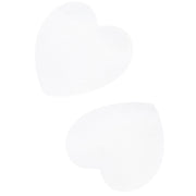 メガネストッパー 4個セット 2ペア 眼鏡用品 ハート ピンク ブラック ホワイト かわいい 滑り止め 落下防止